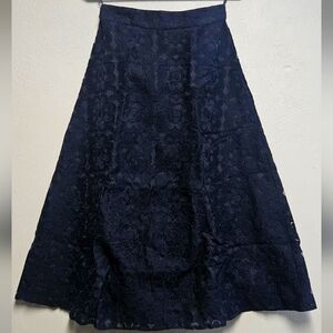 RIVER ISLAND NAVY BLUE SKIRT